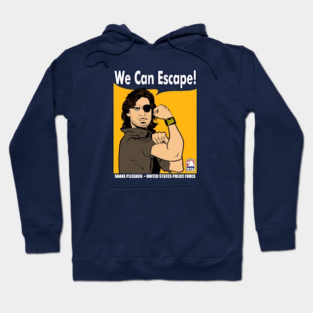 We can escape! from New York Hoodie by buby87